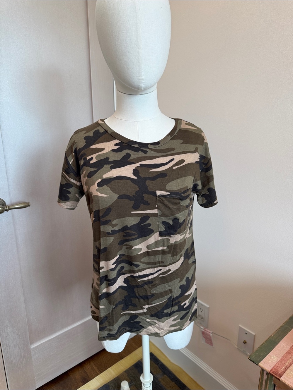 Honey Punch Camo Tee